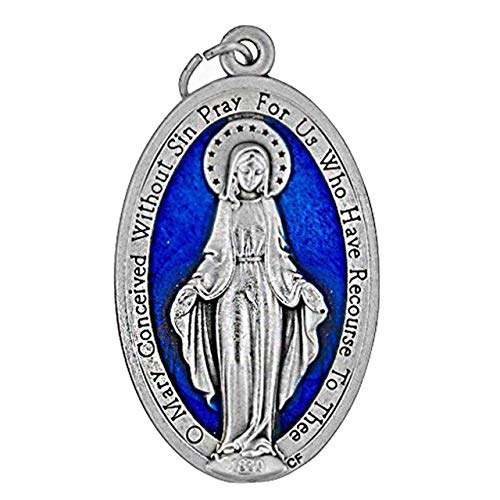 Venerare Large Oval Saint Medal, 1.5