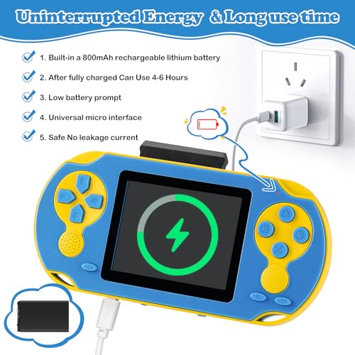 Greencreek GC-BLUE 16 Bit Handheld Game Console thumb #2