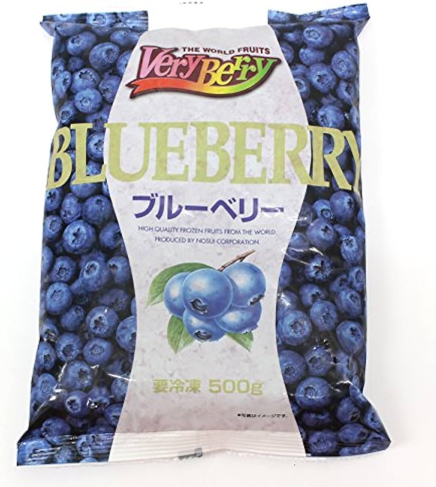 Amazon | [冷凍]ベリーベリー ブルーベリー 500g | ノースイ | 冷凍
