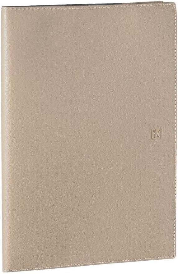 OXFORD - 1 Agenda Semainier Broché Héritage - Janvier 2026 à Décembre 2026 - Dimension 21 x 29,7 cm - Couleurs Gris