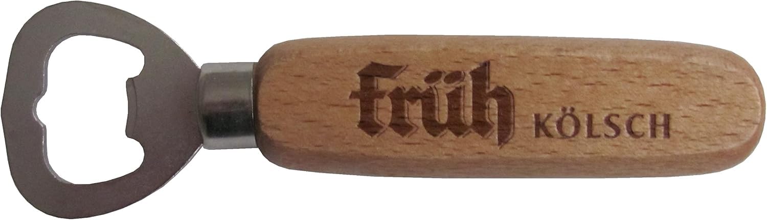  Früh Kölsch Flaschenöffner mit Holzgriff - Ideal für Lagerbesuche und Kö IsNotendleser
| Früh Kölsch Holzgriff Flaschen