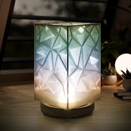 Image of iSANMATE Clear PLA 3D Printer Filament, Transparent Rainbow Glitter Filament, PLA+, 1KG /Spool