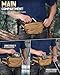 Tactical Fanny Pack for Men Women, Security Carry Crossbody Bag, Anti Theft EDC Waist Bag for Hiking Hunting (Adjustable Up to 57