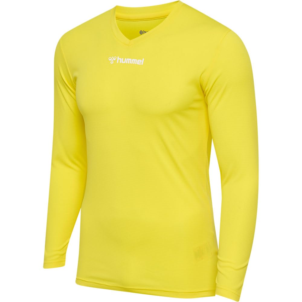 hummel hmlBL Essential Tee L/S, Blazing Yellow, XS