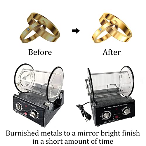 SUPERFINDINGS 1 Beutel 2~7mm Polierperlen aus Edelstahl Polieren Keine Lochperlen Edelstahl Polierkugeln von Tumbling Medien zum Polieren und zur Goldbehandlung