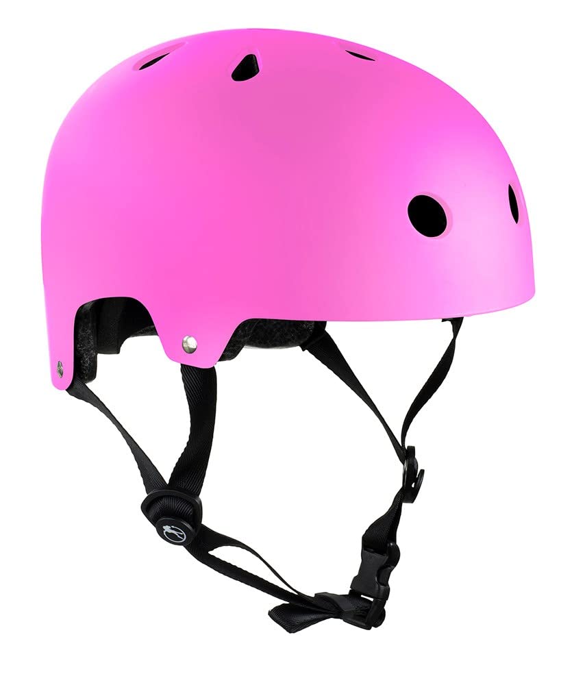 SFR Essentials Helmet | Easy-Fit Dual Sizing Padding Designed for Comfort and Protection | EPS Inner Core W High Impact ABS Outer Shell 11 Ventilation Holes For Roller Skating Skateboard Trick Scooter — image 1