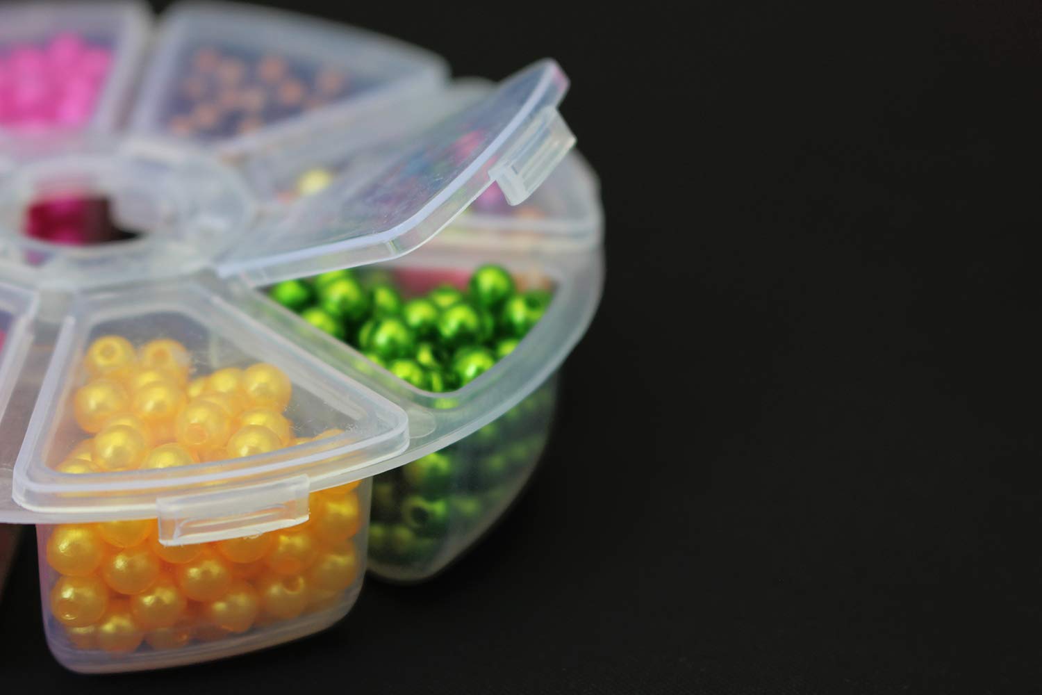 440 Perline Luminose Da Pesca Tigofly - Gomma Morbida, Galleggianti, Verde Fluorescente, Per Rig - Foto 3