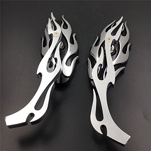 Amazon.com: SMT-Flame style rearview mirror Compatible With any