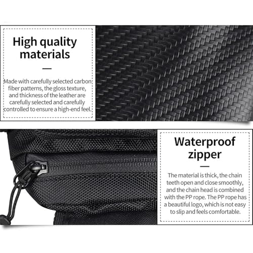 NEWFUN Tankrucksack Motorrad Magnet, Schwarze Oxford-Motorradtasche Mit Touchscreen-Handy-Tasche, Passend für die Meisten Motorräder