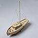 HAPYLY Scale DIY Hobby Wooden Ship Science Equipmen Assembly Model Boat Kits Sailing Boat Kit Decor Toy Gift (1:30)