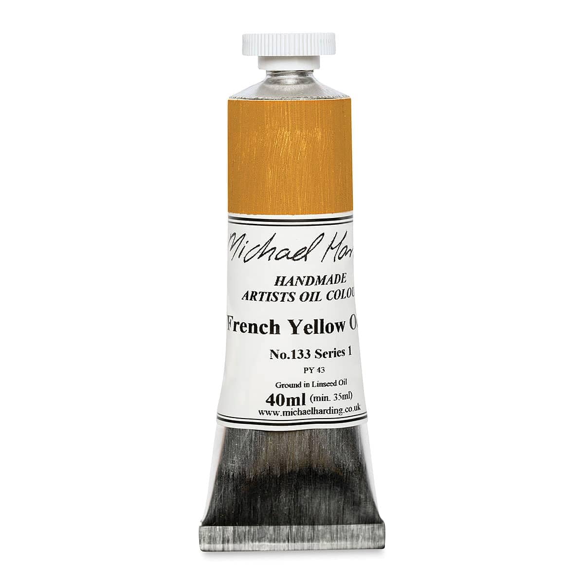 Michael Harding French Yellow Ochre : Oil Colour : 40Ml