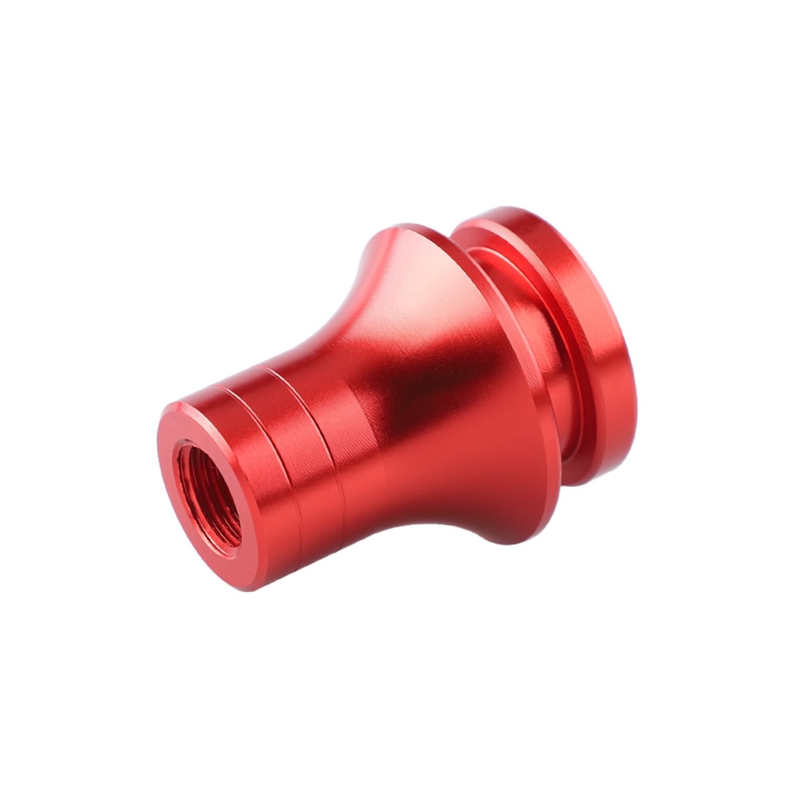 Shift Gear Knob Cover Universal M12*1.25 Thread Shift Knob Boot Retainer Adapter Manual Gear(Red)