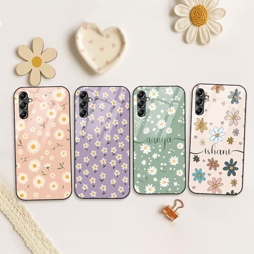 Image of COLORflow Back Cover Compatible with Samsung Galaxy A14 5G / 4G | Daisy Garden Customized | Shockproof TPU Bumper with Camera Protection Back Cover Compatible with Samsung Galaxy A14 5G / 4G