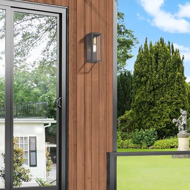 Livex Lighting, 28032-91, Gaffney, Outdoor ADA Medium Wall Lantern, Brushed Nickel