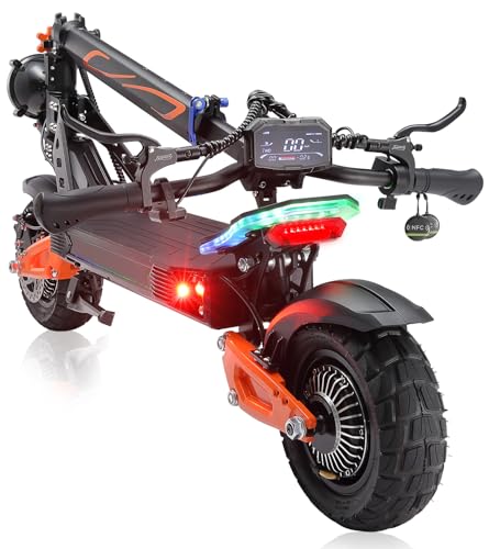 5000W Dual Motor Electric Scooter for Adults, 45 MPH...