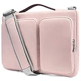 tomtoc 360 Protective Laptop Shoulder Bag for 13.3 Old MacBook Air, Old MacBook Pro Retina 2012-2015, 13.5 Surface Laptop 3/2/1, Surface Book 2/1, Ultrabook Case Bag with Accessory Pocket