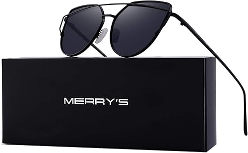 Miniatura 7 de Merry's S7882 anteojos de sol de la moda las mujeres, ojo de gato, revestimiento lente de espejo anteojos de sol UV400