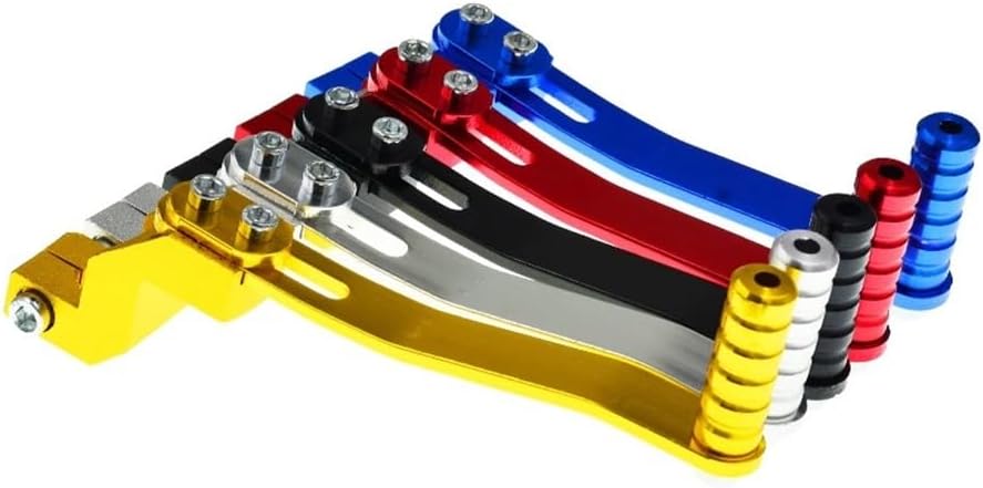 Motorcycle Gear Shifter 1PC Motorcycle Gear Shift Lever Pedal Shifter Lever Rustproof Resistant Anti-Deformation Gear Shift Lever Replacement