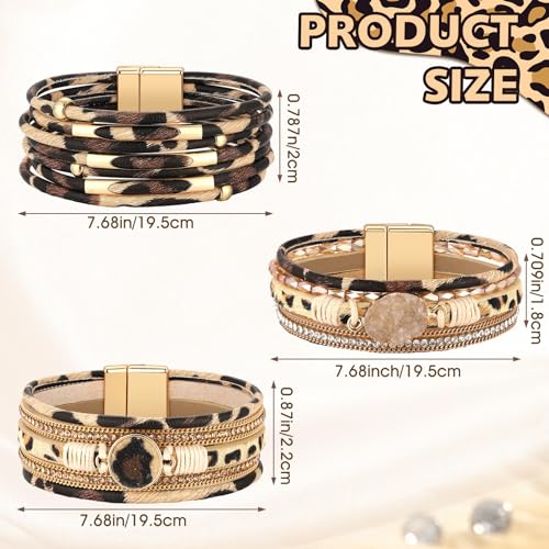 Inbagi 3 Pcs Bracelets for Women2