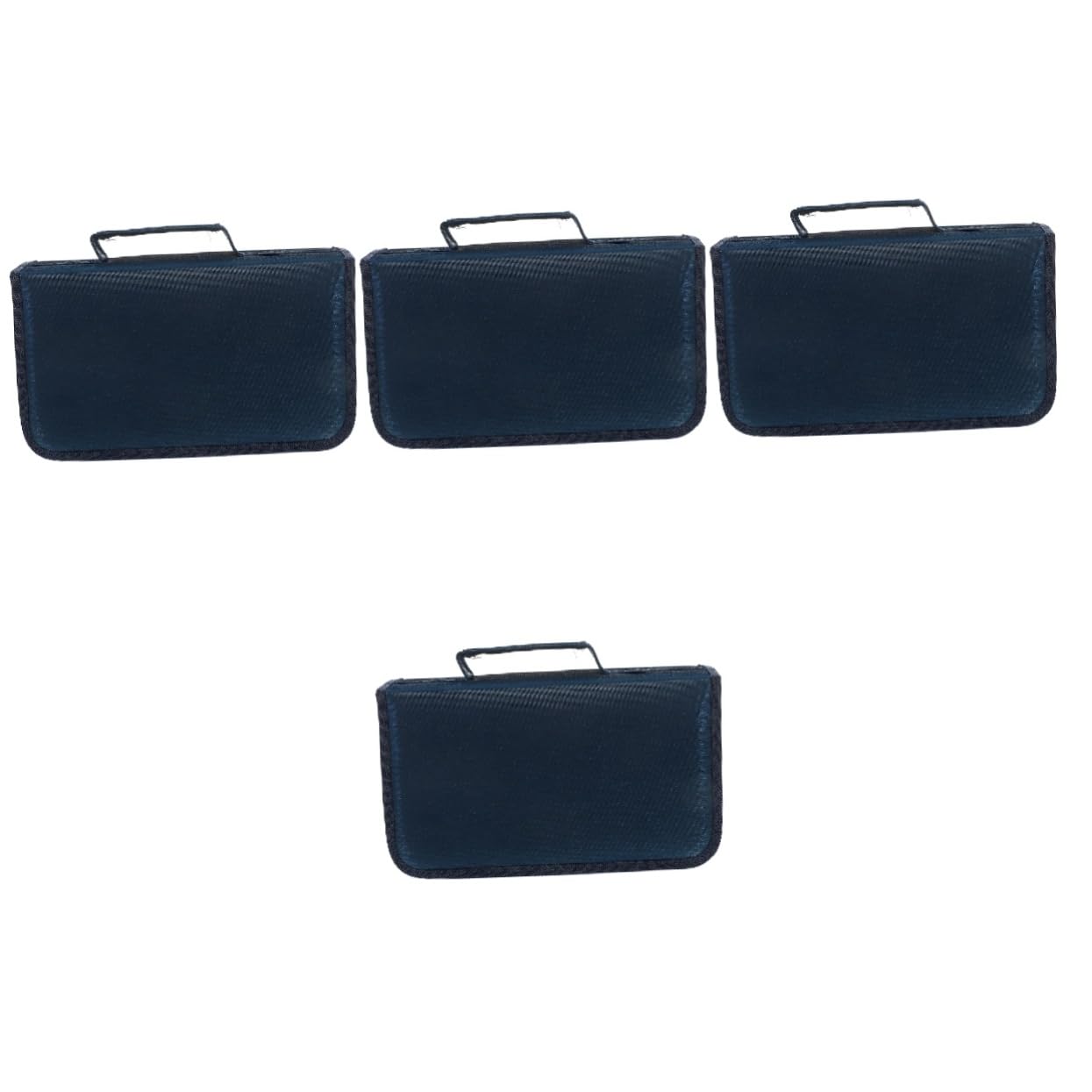 Gatuida 4pezzi Custodia Cd Profonda Posti Porta Dvd e Cd Organizer Compatto Per Auto e Casa Protezione Dischi e Dvd Contro Graffi e Danni Leggera e Facile Da Trasportare