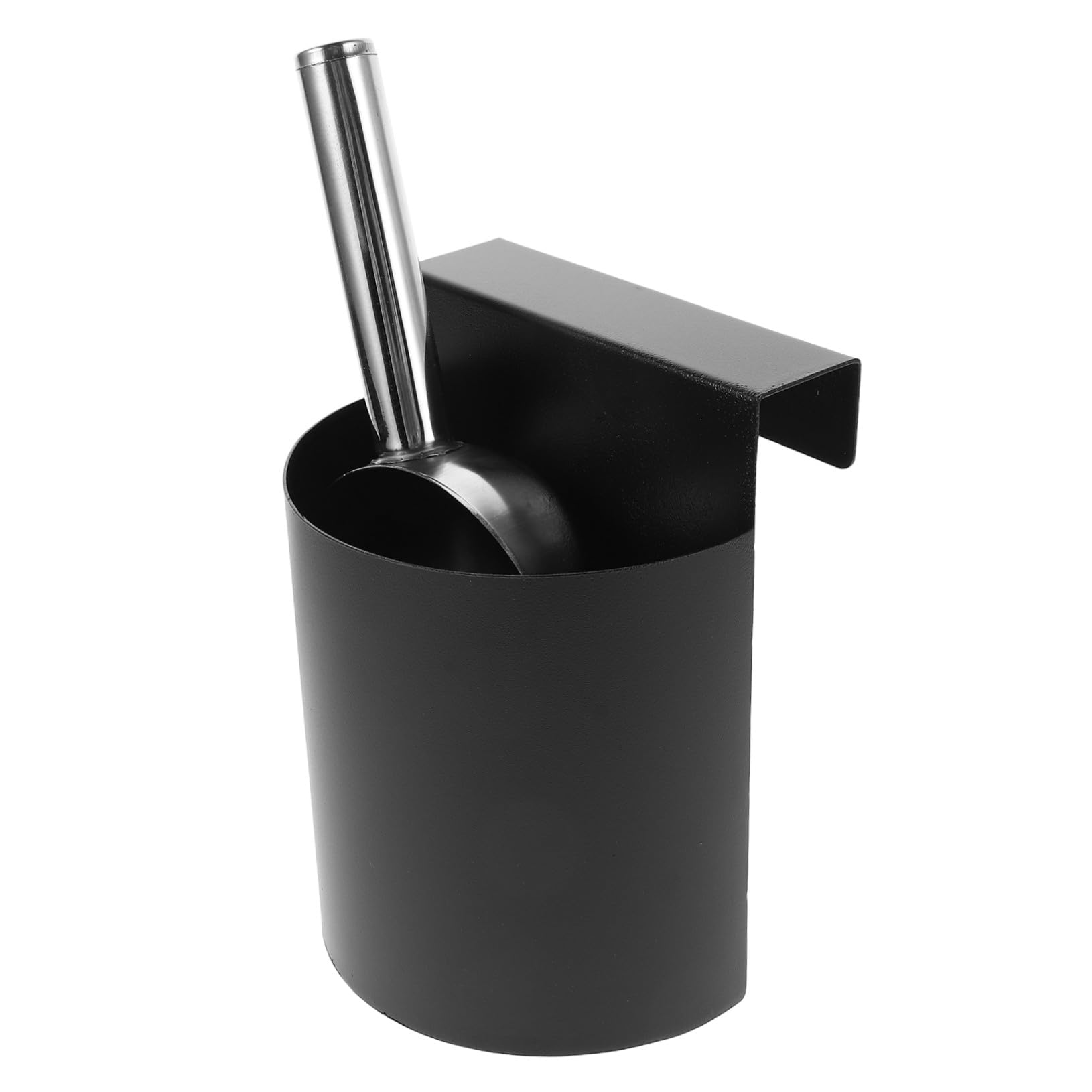 Pelle à glace avec boîte de rangement métal suspendue pour un gain de place cuisine