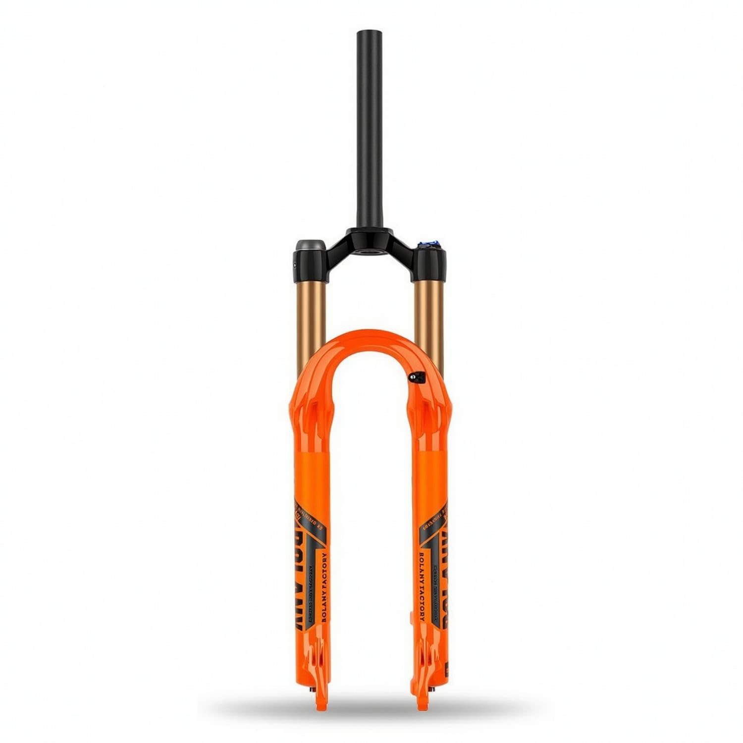 Aluminummagnesium Alloy Alloy Mountain Bike Air Fork Disc Brake Compatible Air Damping Fork Thread-Less Lightweight for Cyclists, Trail Riding, 29 Inch, Wire Orange|Forks|Sporting Goods-image-45