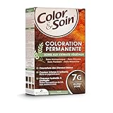 Les 3 Chênes Color & Soin 7G – Blond Doré – Coloration Permanente Cheveux Femme Sans Ammoniaque – Soin Naturel Brillance Durable – Couvre 100% Cheveux Blancs