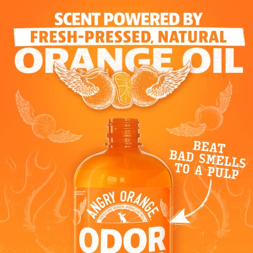 Angry Orange HEE32 Pet Odor Eliminator For Strong Odor - Citrus Deodorizer For Strong Dog Or Cat Pee Smells On Carpet thumb #5