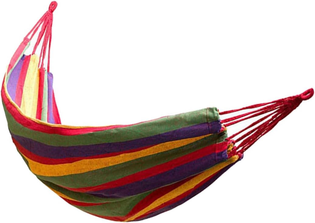 Camping Hammock Swing Bed Outdoor Hanging Bed Ropes for Family Friends