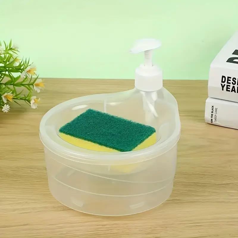See full amazon price history chart for SILENCIO 2 in 1 Double Layer Circle Liquid soap Dispenser with Pump and Sponge Soap Scrubber Holder Multifunctional Dishwashing Container 1000ml Manual Sink Dish Washing SILENCIO 2 in 1 Double Layer Circle Liquid soap Dispenser with Pump and Sponge Soap Scrubber Holder Multifunctional Dishwashing Container 1000ml Manual Sink Dish Washing (B0CY8LK1WB) Amazon Price History, Amazon Price Tracker