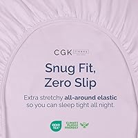 Vista 115 de King Fitted Bed Sheet - Bottom Single Fitted Sheet Only - Ultra-Soft Hotel Luxury Bedding w/ 8-16 Inch Deep Pockets - Breathable, Cooling & Wrinkle