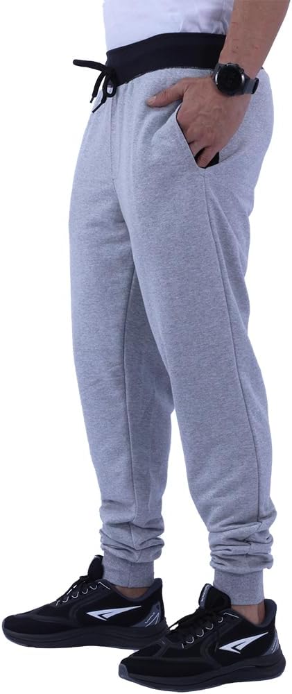Calça Masculina Moletom Slim Jogger MXD Conceito Cores Tradicionais Calça Masculina Moletom Slim Jogger MXD Conceito Cores Tradicionais