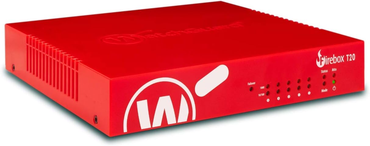 WatchGuard Firebox T20 Network Security/Firewall Appliance