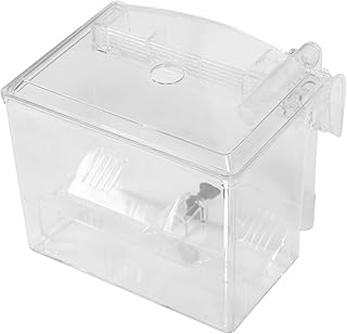 Hohopeti 1 Peça Caixa De Criação Isolada Tanque De Peixes De Plástico Betta Tanque De Peixes Incubadora De Répteis Caixa De Criação De Camarão Acessórios Do Tanque De Peixes Isolamento De