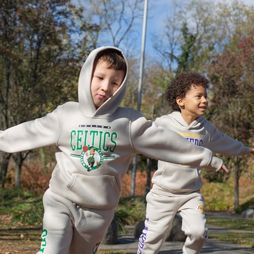 Image of Ultra Game Youth NBA Official Super Soft Hoodie Sweatshirt and Sweatpants Joggers Set