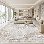 Sour Lemon Rugs Living Room Large 200x300 - Machine Washable Rug - Area Rugs for Bedroom - Large Boho Rug Vintage Rugs Anti Slip Fluffy Carpet for Living Room, Bedroom