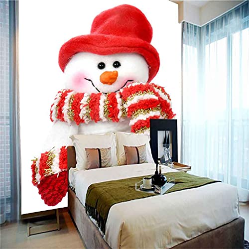 Papier peint Noël 3D en toile haut de gamme pour intérieur chic