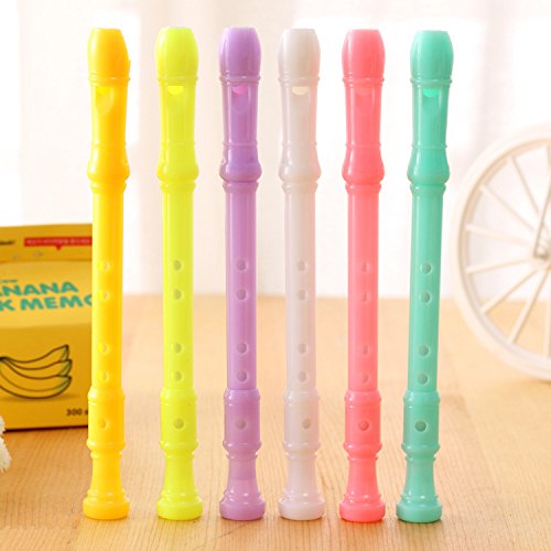 Gifts Online Set of 12 Beautiful Flute Shape Gel Pens Birthday Return