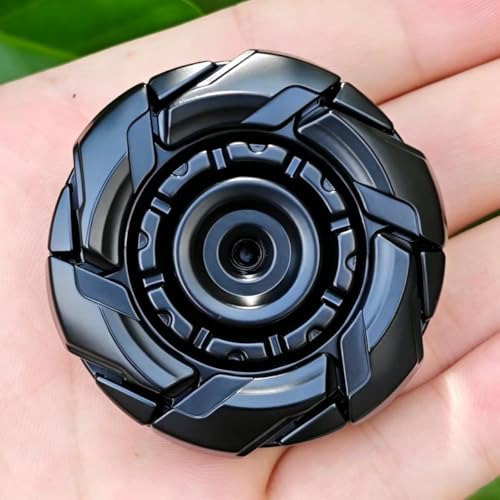 Image of T-Conceal EDC Fidget Sliders Open Armor Spinning TopFidget Toys Stress Relief for Adults Magnetic Metal (Black)