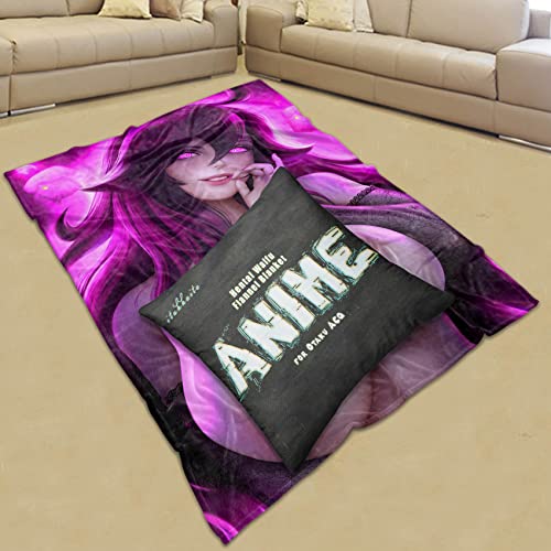 Itakkaito Fleece Throw Blanket, Ecchi Otaku Hentai Waifu Anime Sexy Girl Cozy Fuzzy Blankets For The Couch Bed | Fluffy Comfy Warm Throws | Comfort Caring Gift 60X80In #TOP30