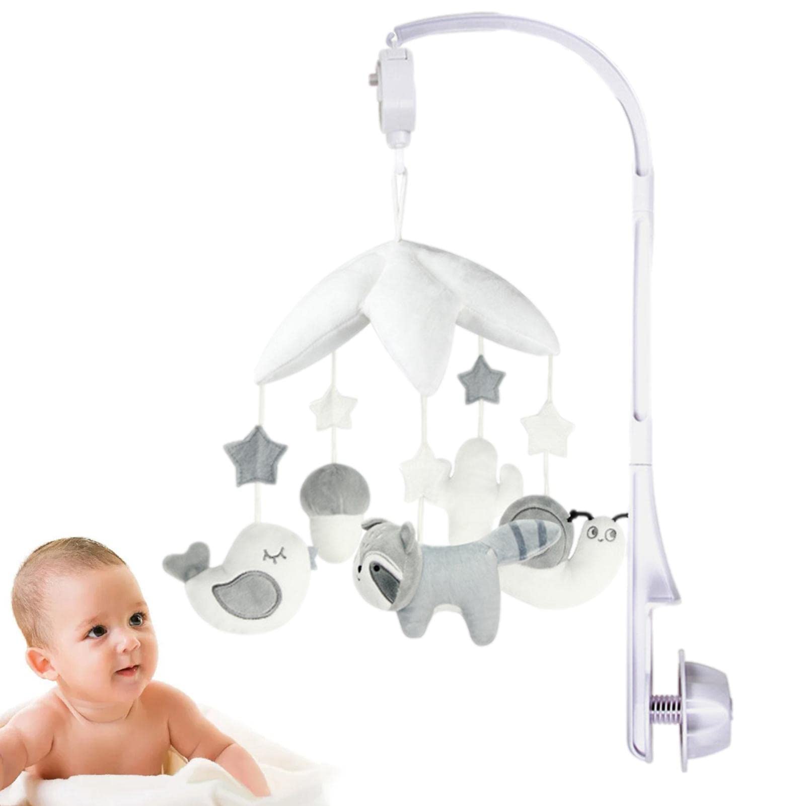 Mobile De Berceau Musical Bohème Pour Bébé 0-3 Ans - Décoratif Et Apaisant, Idéal Pour Le Coucher - 9