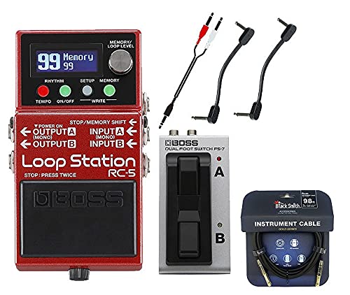 BOSS/RC-5 Loop Station+FS7 [自由自在にサウンドメイク]