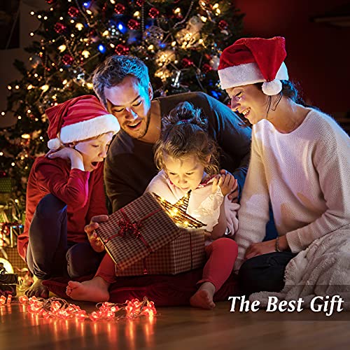 Lewondr Christmas Tree Topper, Vintage Rattan Natural Christmas Star Tree Topper With Led Beads, Battery Operated Tree Toppers Christmas Decorations For Xmas Tree Home Holiday Moravian Decor, Brown #TOP4