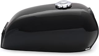 The Peanut Classic Style Gas Tank - Black - Motorcycle Gas / Fuel Tank 1.6 Gallon 6L