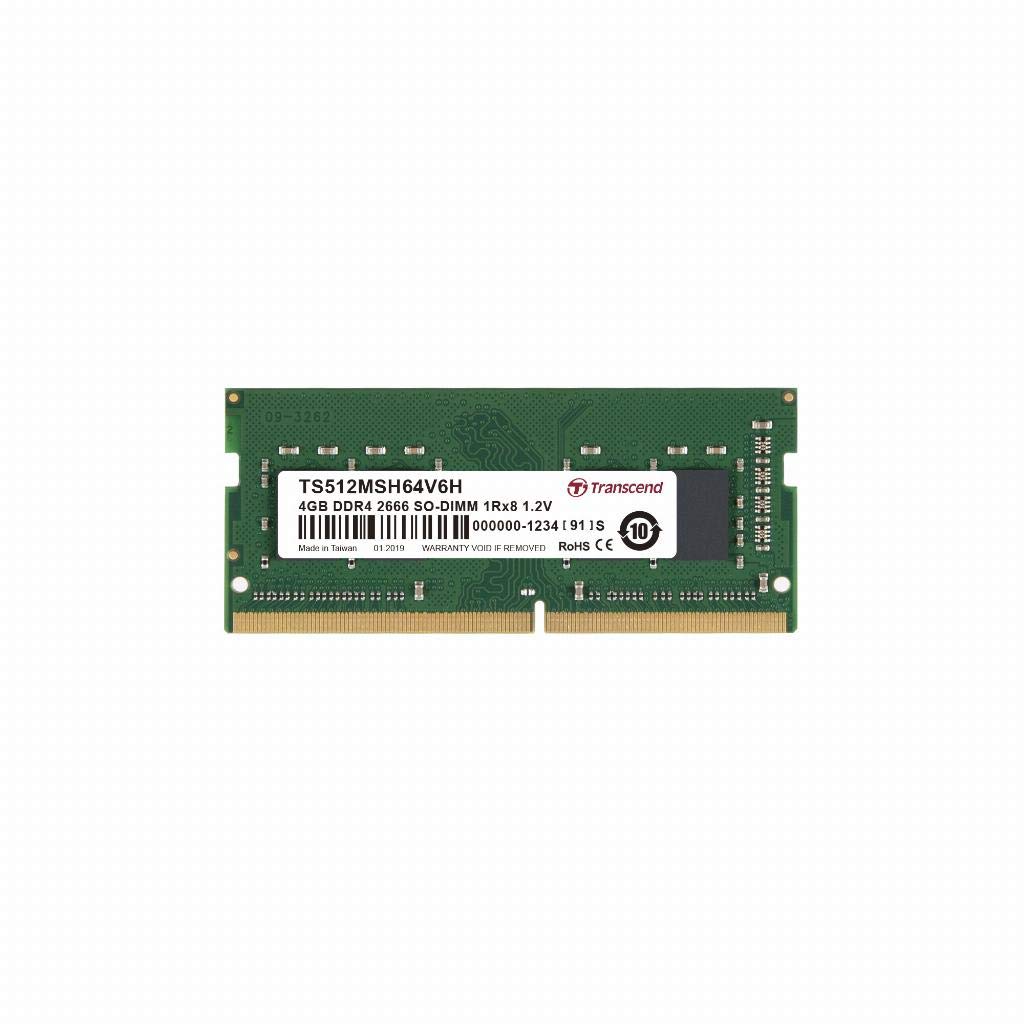Amazon | Transcend ノートPC用メモリ PC4-21300(DDR4-2666) 4GB 1.2V