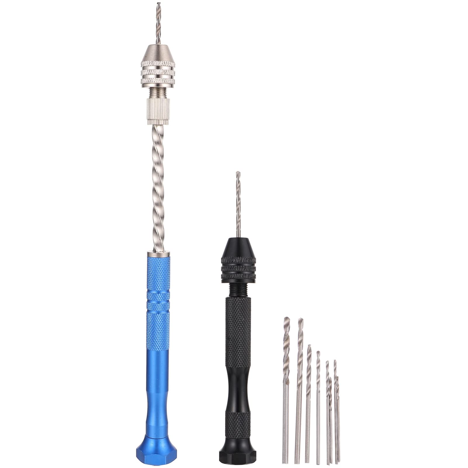 BUTIFULSIC 1 Set Hand Drill Tool Jewelry Pin Vise Micro Drill Bits Small Multitool Hand Drill for Jewelry Mini Drill Bits Jewelry Hand Shift Knob Pin Vise Hand Drills Miniature Drill Steel