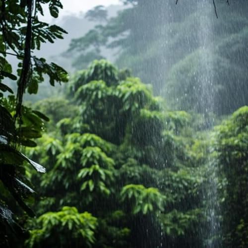 8 horas de sonido de lluvia y truenos para dormir