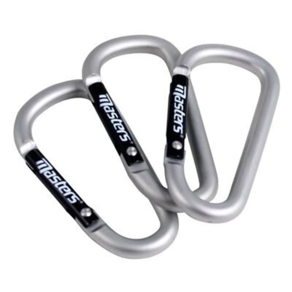 GOLF CARABINER CLIPS FOR TOWELS OR ACCESSORIES.