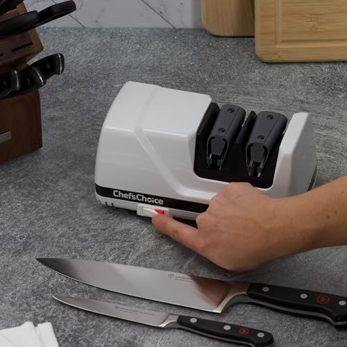 image for Chef'sChoice Professional Electric Knife Sharpeners FlexHone/Strop Wit