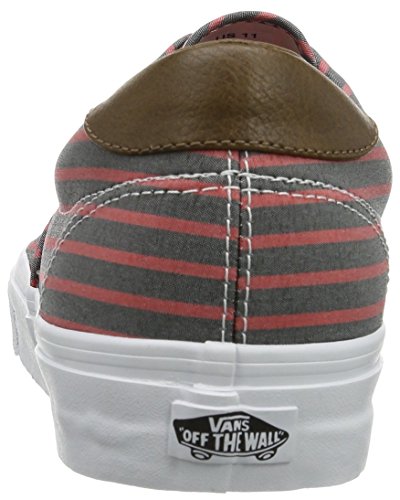 Vans Vans Unisex Era 59 (Stripes) Pink/True White Men's 8, Women's 9.5 Medium